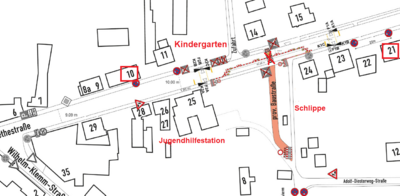 Informationen zur Baumaßnahme in der Goethestraße