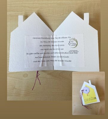 Foto zur Meldung: Einladung zum Tag der offenen Tür im Kindergarten Haus der kleinen Wunder in Wallersdorf