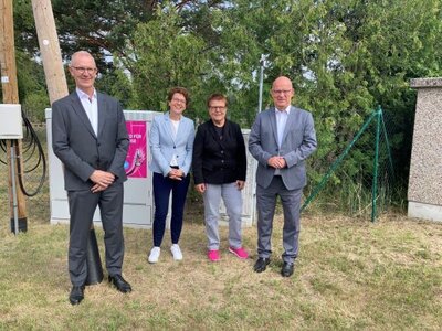 Landkreis Dahme-Spreewald schließt erstes Breitbandprojekt im Land Brandenburg ab