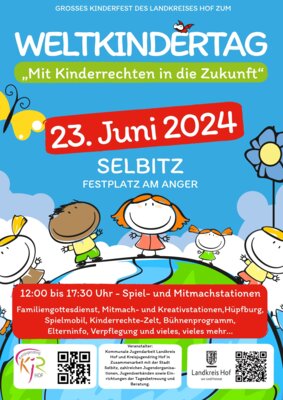 Weltkindertag am 23. Juni 2024 in Selbitz (Bild vergrößern)