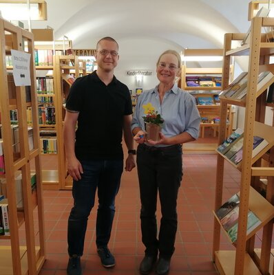 Foto zur Meldung: Neue Büchereileiterin für die Gemeindebücherei Königstein
