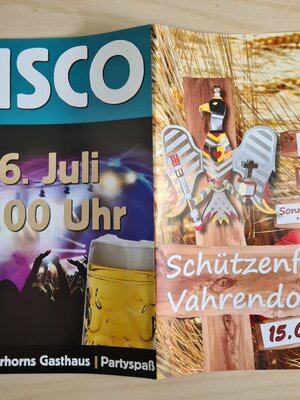 Wieder Schützenfest in Vahrendorf und  Umgb.