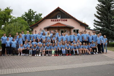 Foto zur Meldung: Hockeyferiencamp auf dem Straußberg