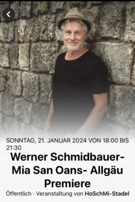 Schmidbauer im HoSchMi-Stadl