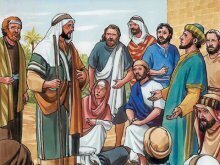 Jesus und die Jünger