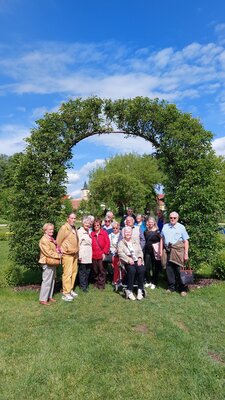 Gruppenbild_SHG Blinde und Sehbehinderte besuchte die LAGA in Beelitz_Juni 2022
