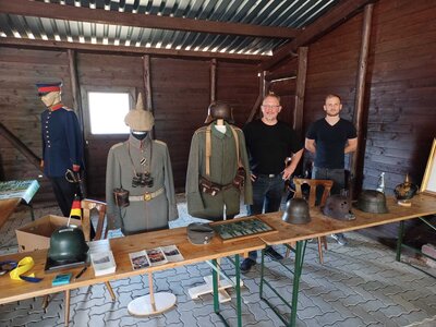 Vorschaubild der Meldung: Exponate der Militaria-Sammlung in Lindau ausgestellt