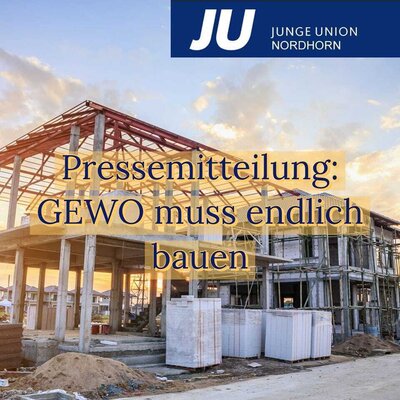 JU Nordhorn: GEWO muss endlich bauen