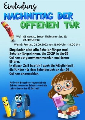 Nachmittag der offenen Tür Grundschule Ostrau
