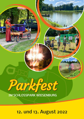 Parkfest im Schlosspark Wiesenburg am 12. und 13. August 2022