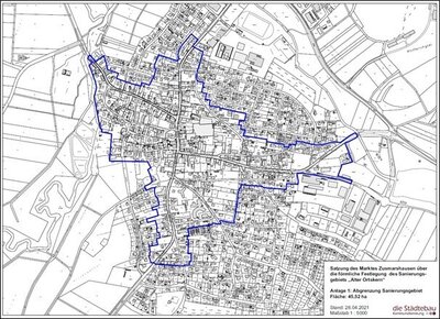 ​​​​​​​Städtebaufördermaßnahme „Alter Ortskern“ Zusmarshausen