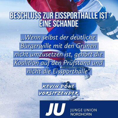 JU Nordhorn: Beschluss zur Eissporthalle ist eine Schande