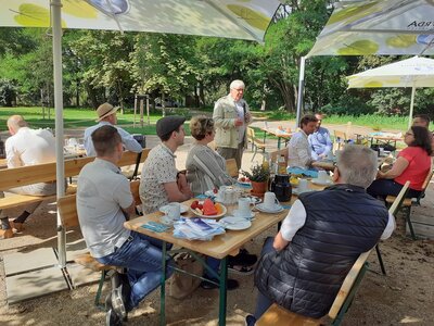 Unternehmerfrühstück auf der Landesgartenschau in Beelitz