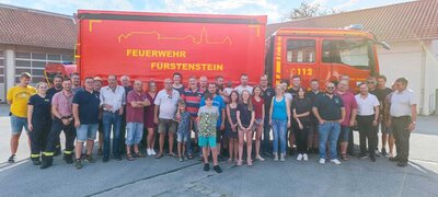 Neuer Versorgungs-Lkw für die Freiwillige Feuerwehr Fürstenstein