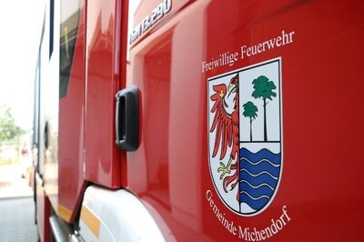 Freiwillige Feuerwehr der Gemeinde Michendorf unterstützt im Hochwassergebiet in Rheinland-Pfalz