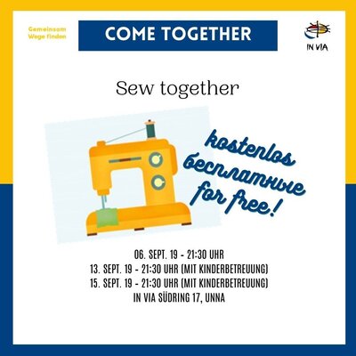 Come together Sew together