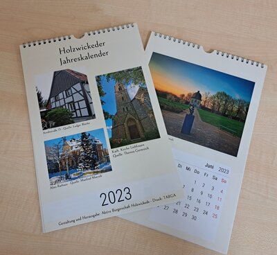 Foto zur Meldung: Die Aktive Bürgerschaft Holzwickede gibt den Holzwickeder Kalender 2023 heraus
