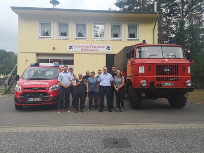 Neues Fahrzeug für die Feuerwehr Borkwalde