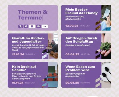 Meldung: Digitale Veranstaltung für Eltern