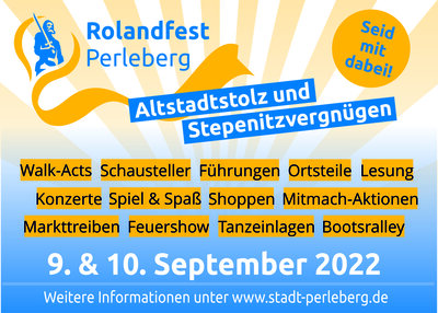 Anzeige zum Rolandfest