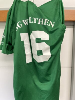 Foto: Stellvertretend für die Leistung der gesamten Mannschaft hier das Trikot mit dem beide Treffer erzielt wurden Foto zur Meldung: Heimsieg zum Start für die SpG SG Wilthen/ TSV 90 Neukirch B