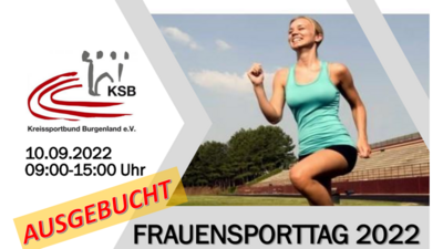 Frauensporttag 2022 - AUSGEBUCHT (Bild vergrößern)