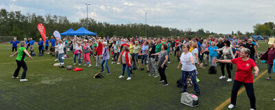 Mehr als 300 Sportbegeisterte beim Seniorensportfest (Bild vergrößern)