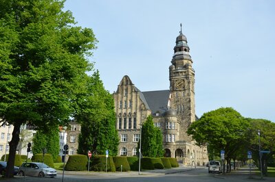 Das Rathaus in Wittenberge I Foto: Martin Ferch