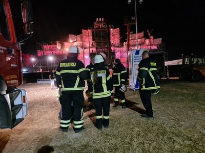 Feuerwehr Zülpich stellte beim „Into the Madness-Festival“ den Brandschutz sicher