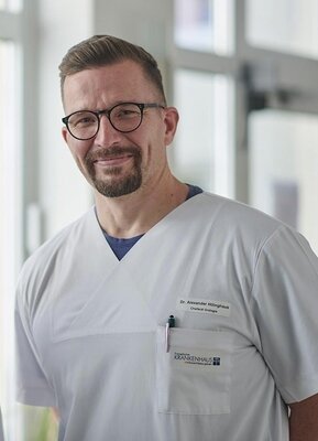 Dr. med. Alexander Höinghaus, Chefarzt der Urologie im KHDS