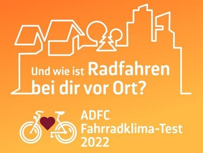 Foto zur Meldung: Mitmachen beim ADFC-Fahrradklimatest 2022
