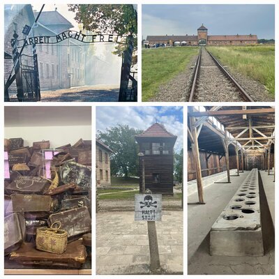 Fachexkursion Geschichte zur Gedenkstätte Auschwitz-Birkenau (Bild vergrößern)