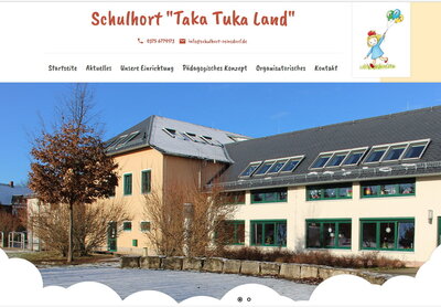 Website Hort „Taka Tuka Land“
