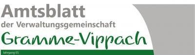 Kopfgrafik Amtsblatt der Verwaltungsgemeinschaft Gramme-Vippach