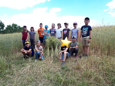 Foto zur Meldung: Getreideprojekt Klasse 3a