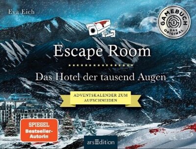 Escape Room. Das Hotel der tausend Augen - Adventskalender zum Aufschneiden
