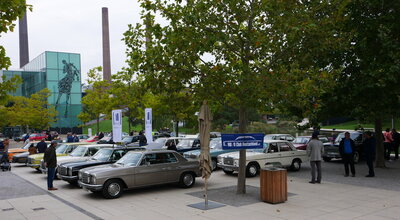 Mercedes /8 hält Einzug in der Autostadt Wolfsburg