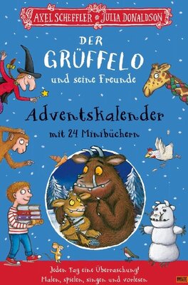 Der Grüffelo und seine Freunde. Adventskalender mit 24 Minibüchern