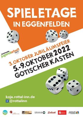 Meldung: Spieletage in Eggenfelden vom 5. - 9. Oktober 2022