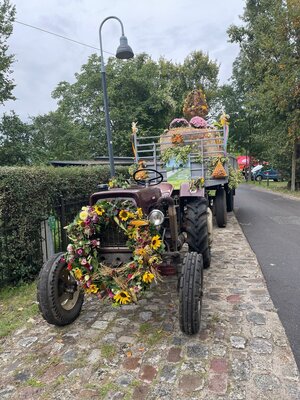 Alte Tradition lebt neu auf   –   Ernte- und Vereinsfest (Bild vergrößern)