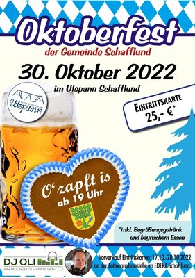 Foto zur Meldung: Oktoberfest in Schafflund