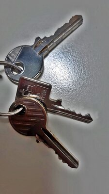 Schlüsselbund am Görnsee gefunden (Bild vergrößern)