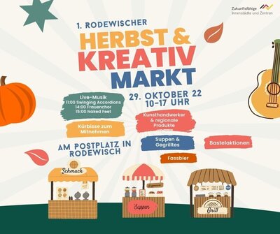 Herbst- und Kreativmarkt auf dem Postplatz