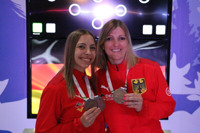 Bronze Girls Jana Bachert und Yvonne Schneider