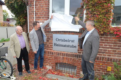 Heimatstube in Nahmitz eingeweiht (Bild vergrößern)