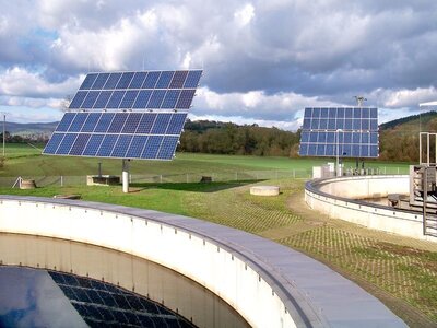 Stadt Sontra erhält eine Förderung für die Errichtung einer Photovoltaikanlage auf der Kläranlage Sontra (Bild vergrößern)