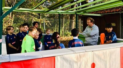 Vorschaubild der Meldung: E-Jugend vom Hagenberg verliert gegen Tabellenführer knapp