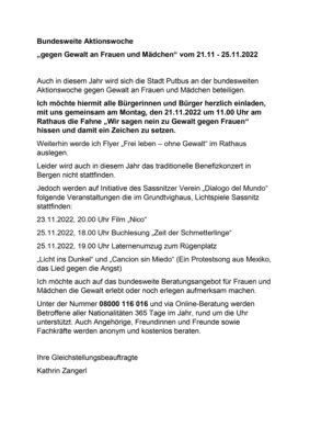 Informationsflyer