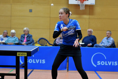 Katerina Cechova - die Nummer fünf im Tischtennis-Bundesligateam des TTK Großburgwedel - wird am Wochenende zum Einsatz kommen (Bild vergrößern)
