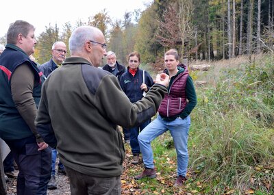 Vorschaubild der Meldung: Forstwirtschaft im Klimawandel - Fortbildung für die Natur- und Landschaftsführer